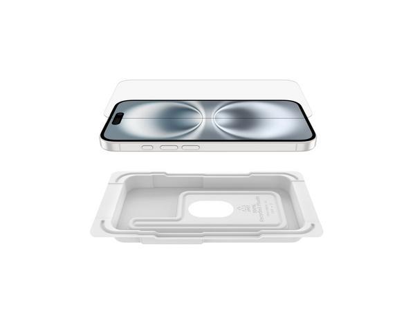 BELKIN ScreenForce Pro Tempered Glass AM Screen Protector - iPhone 16/15/14 Pro