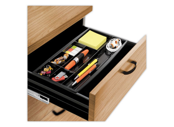 1 Trieur-organiseur de tiroir CEP 7 compartiments - noir recyclé