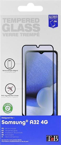 TNB Full Tempered Glass Protection For Samsung Galaxy A32 5G Transparent