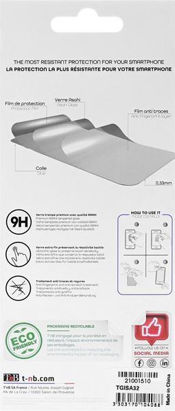 TNB Full Tempered Glass Protection For Samsung Galaxy A32 5G Transparent