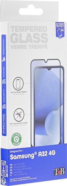 TNB Full Tempered Glass Protection For Samsung Galaxy A32 5G Transparent