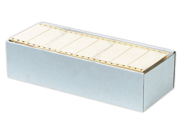 1 Paravent d'étiquettes en continu L149xH99,6 mm soit 1500 étiq/boîte