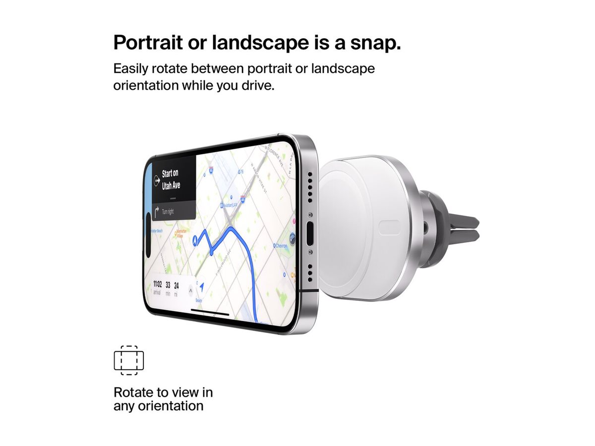 BELKIN Qi2 15W Car Vent Mount CLA