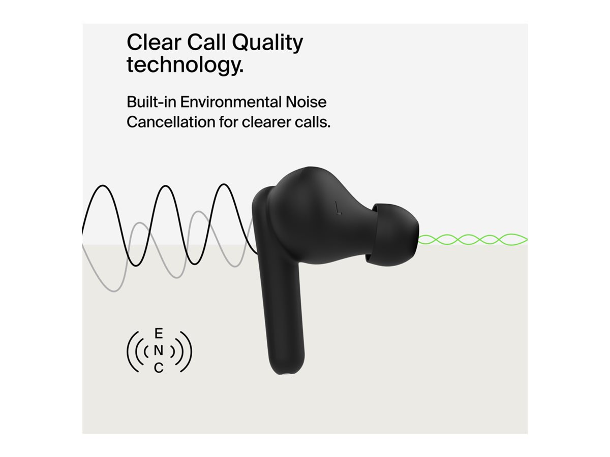 BELKIN SOUNDFORM RHYTHM True Wireless Earbuds Black