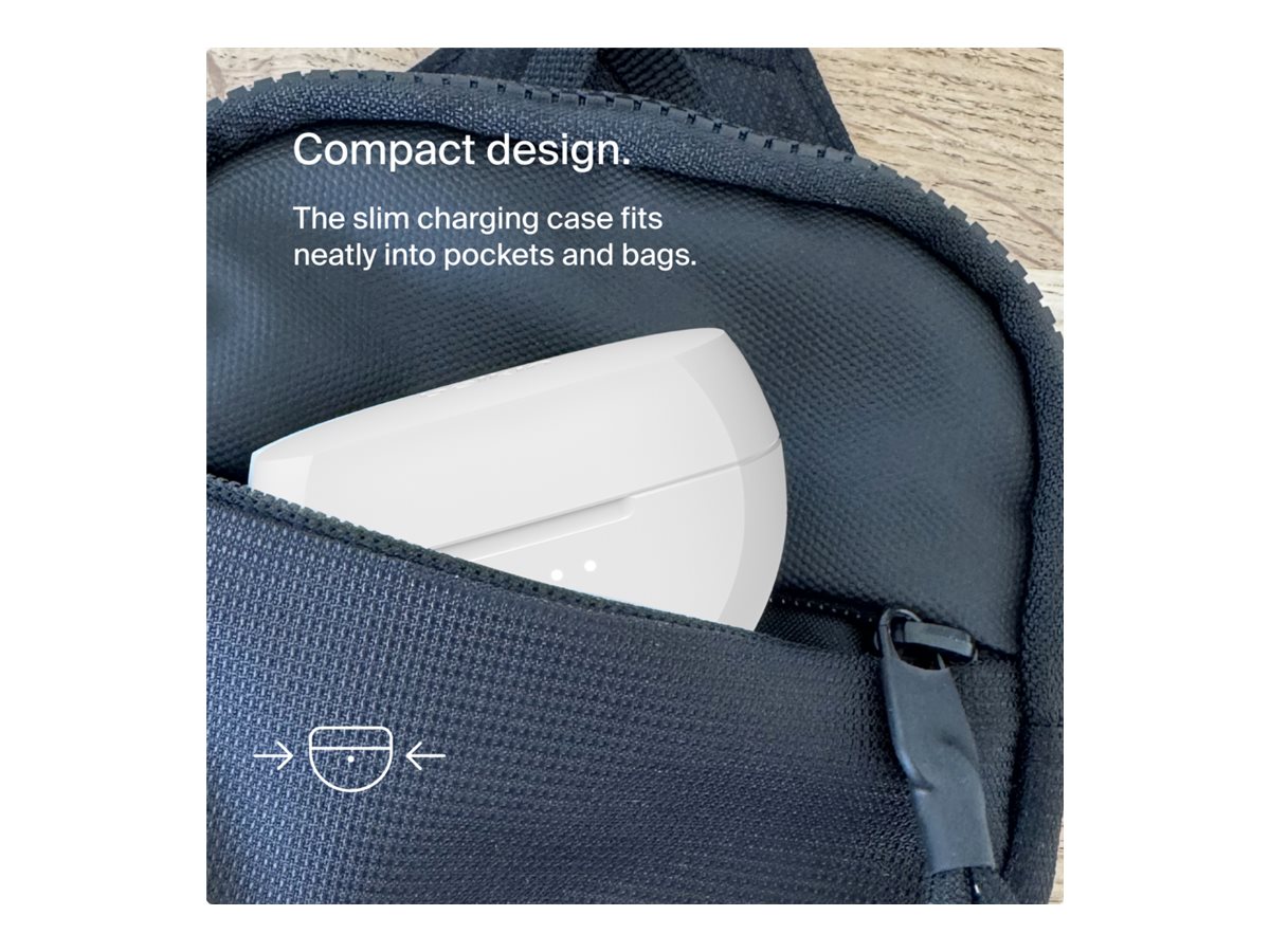 BELKIN SOUNDFORM RHYTHM True Wireless Earbuds White