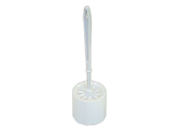1 Ensemble brosse WC blanc