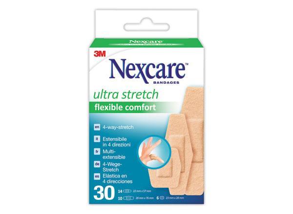 1 30 pansements NEXCARE COMFORT 360°