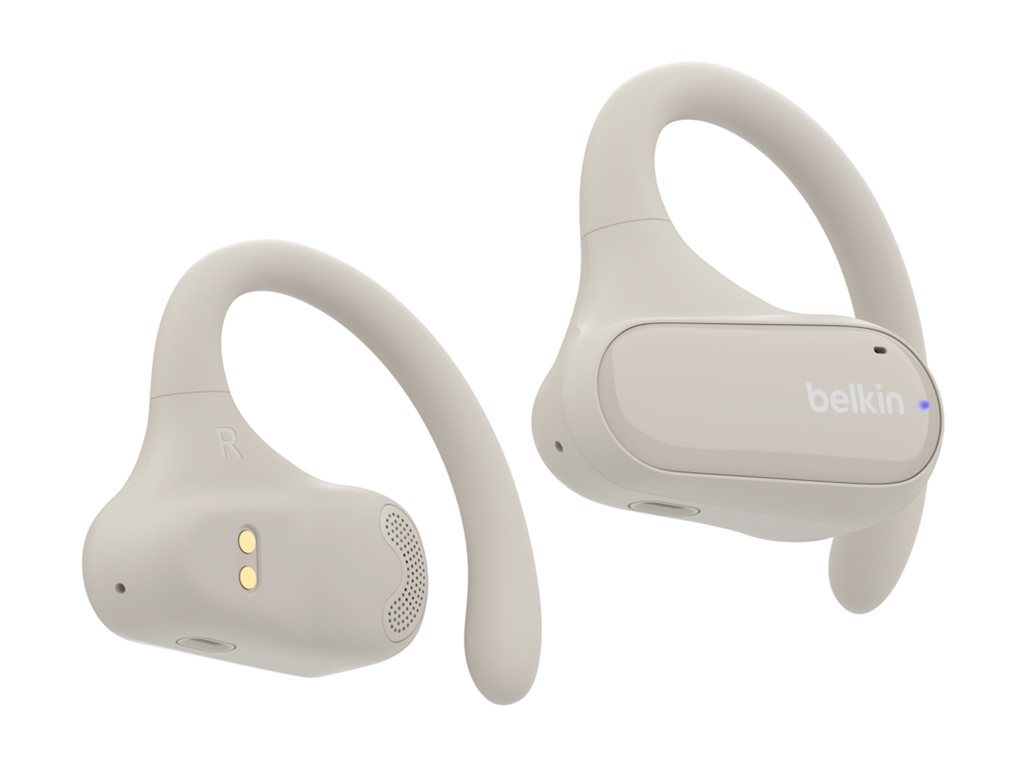 BELKIN Clearfit Open-Ear Wireless Earbuds Sand