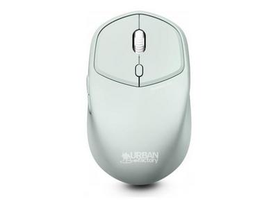 URBAN FACTORY Onlee Color Ambidextrous Mouse 1600Dpi Bluetooth 5.0 - Pale Green