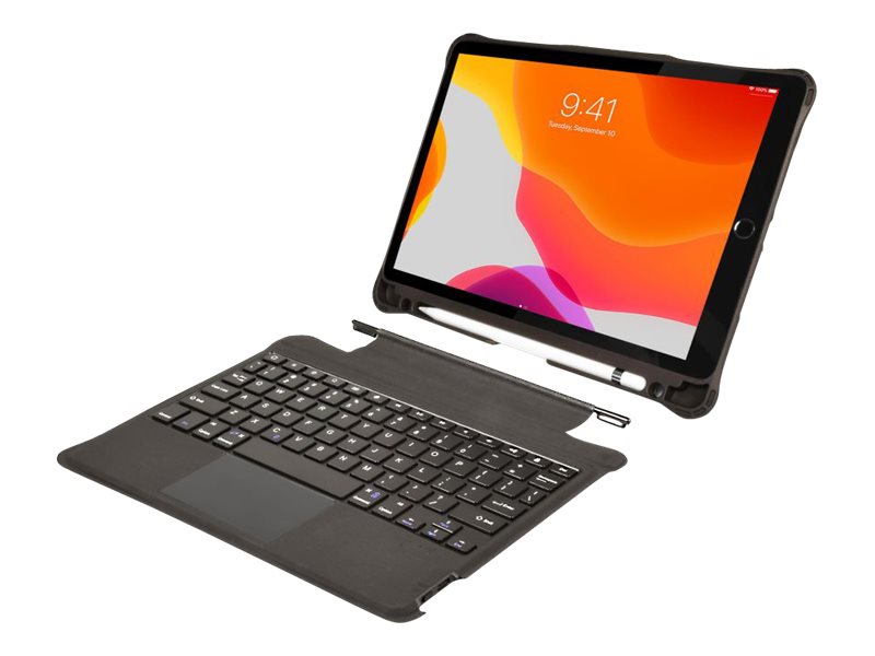 PORT DESIGNS Manchester Ii+Keyboard Touchpad Fr Ipad 10.2inch Gen 7/8/9+ Ipad pro 10.5