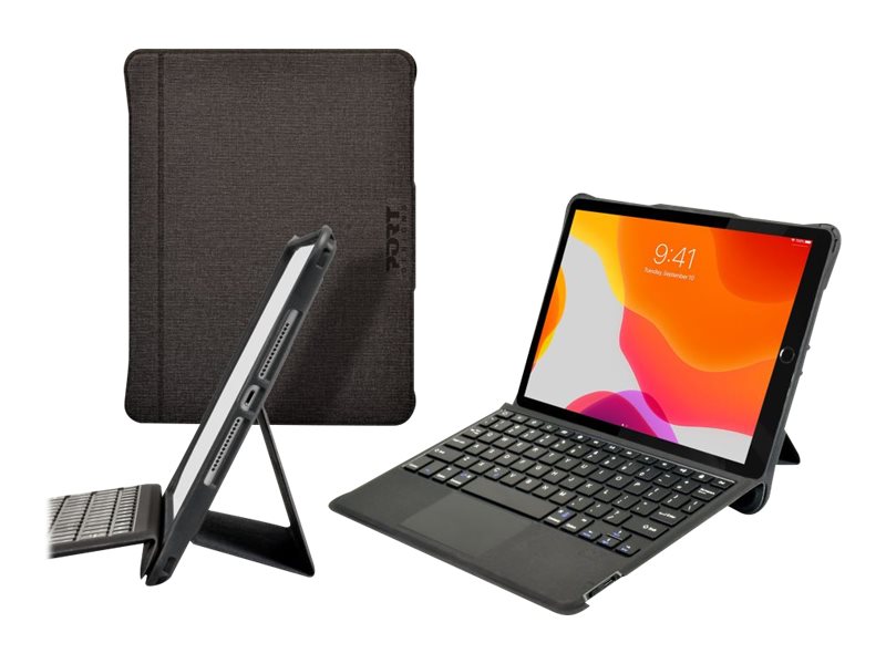PORT DESIGNS Manchester Ii+Keyboard Touchpad Fr Ipad 10.2inch Gen 7/8/9+ Ipad pro 10.5