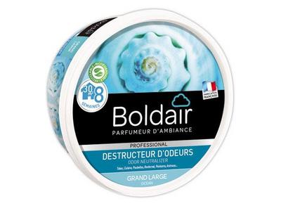 1 Pot de gel solide destructeur d'odeur BOLDAIR Marine 300g