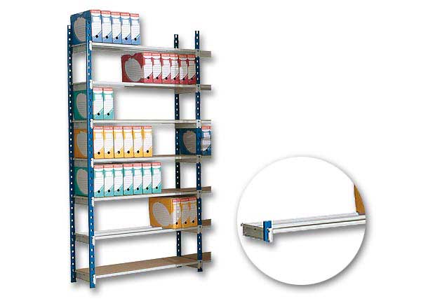 1 Rayonnage Rangeco élément complémentaire 7 étagères  P35