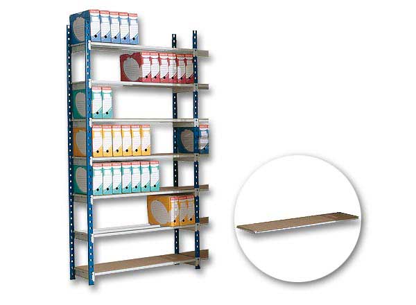 1 Lot de 7 Plaques isorel pour rayonnages RangecoL100 x P35 cm