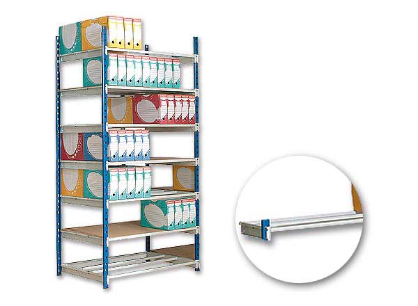 1 Rayonnage Rangeco élément complémentaire 7 étagères  P70
