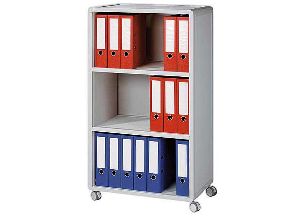 1 Bibliothèque mobile 3 niveaux