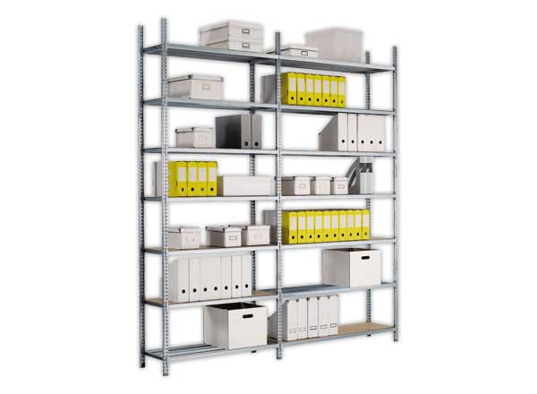 1 Rayonnage spécial boîtes archives - Elément suivant 6 niveaux