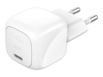 BELKIN 30W USB PD Wall Charger with PPS WHT