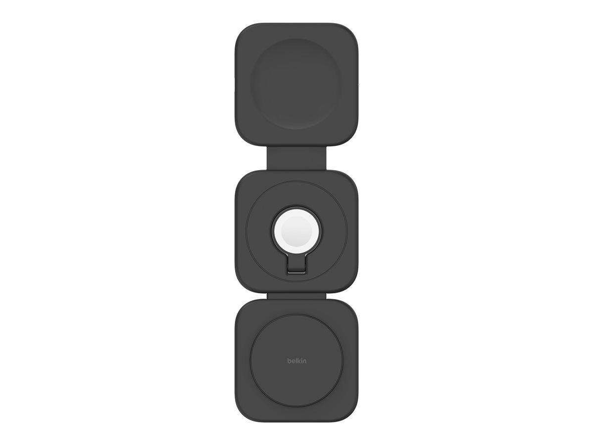 BELKIN BOOST CHARGE PRO 3in1 Folding Travel Wireless Charging Pad with Qi2 Magnetic 15w