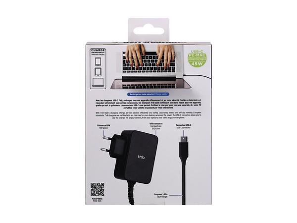 TNB 45W USB-C Universal Charger Black