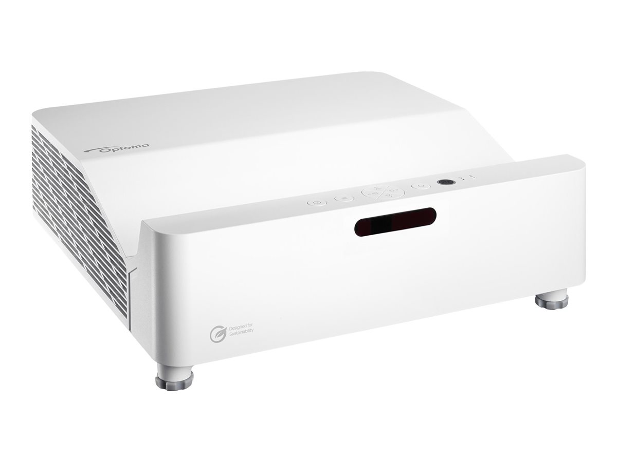 OPTOMAOptoma ZK420UST - Projecteur DLP - laser - 3D - 4200 lumens - 3840 x 2160 - 16:9 - 4K - ultra courte focale 1 x HDBaseT - RJ45