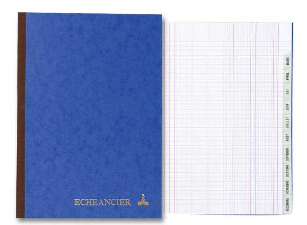 1 Piqûre comptable spécifique Echéancier- 12 touches mensuelles