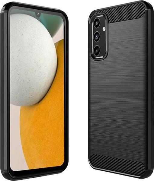 DLH - Coque de protection pour téléphone portable - silicone - noir - pour Samsung Galaxy A15, A15 5G