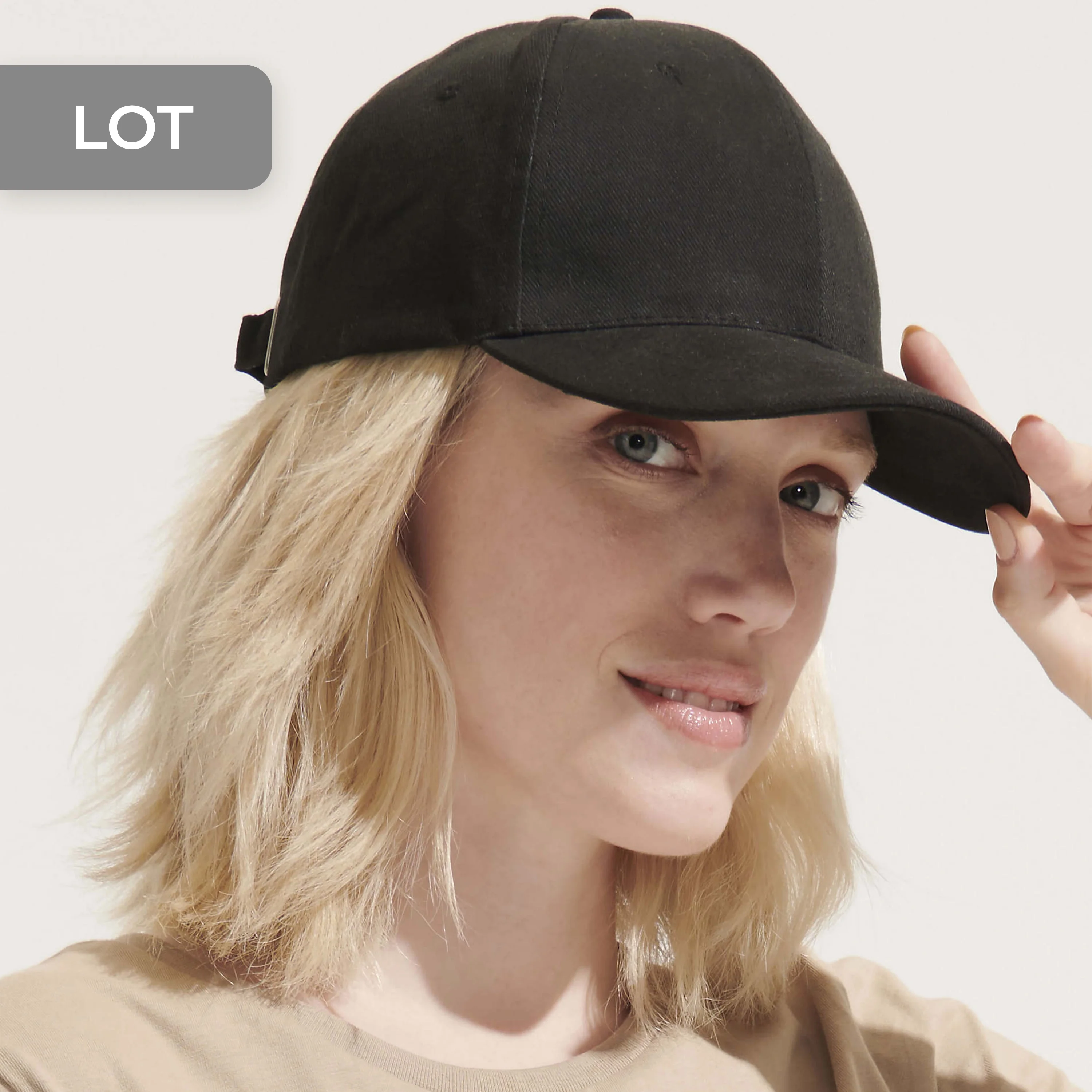 CASQUETTE 6 PANNEAUX PERSONNALISABLE