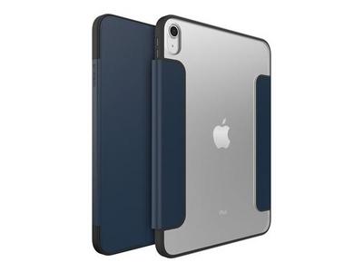 OtterBox Symmetry Series - Étui à rabat pour tablette - polycarbonate, cuir synthétique - soirée côtière (claire/bleue) - pour Apple 13-inch iPad Air M2 Wi-Fi, M2 Wi-Fi + Cellular, M3 Wi-Fi, M3 Wi-Fi + Cellular