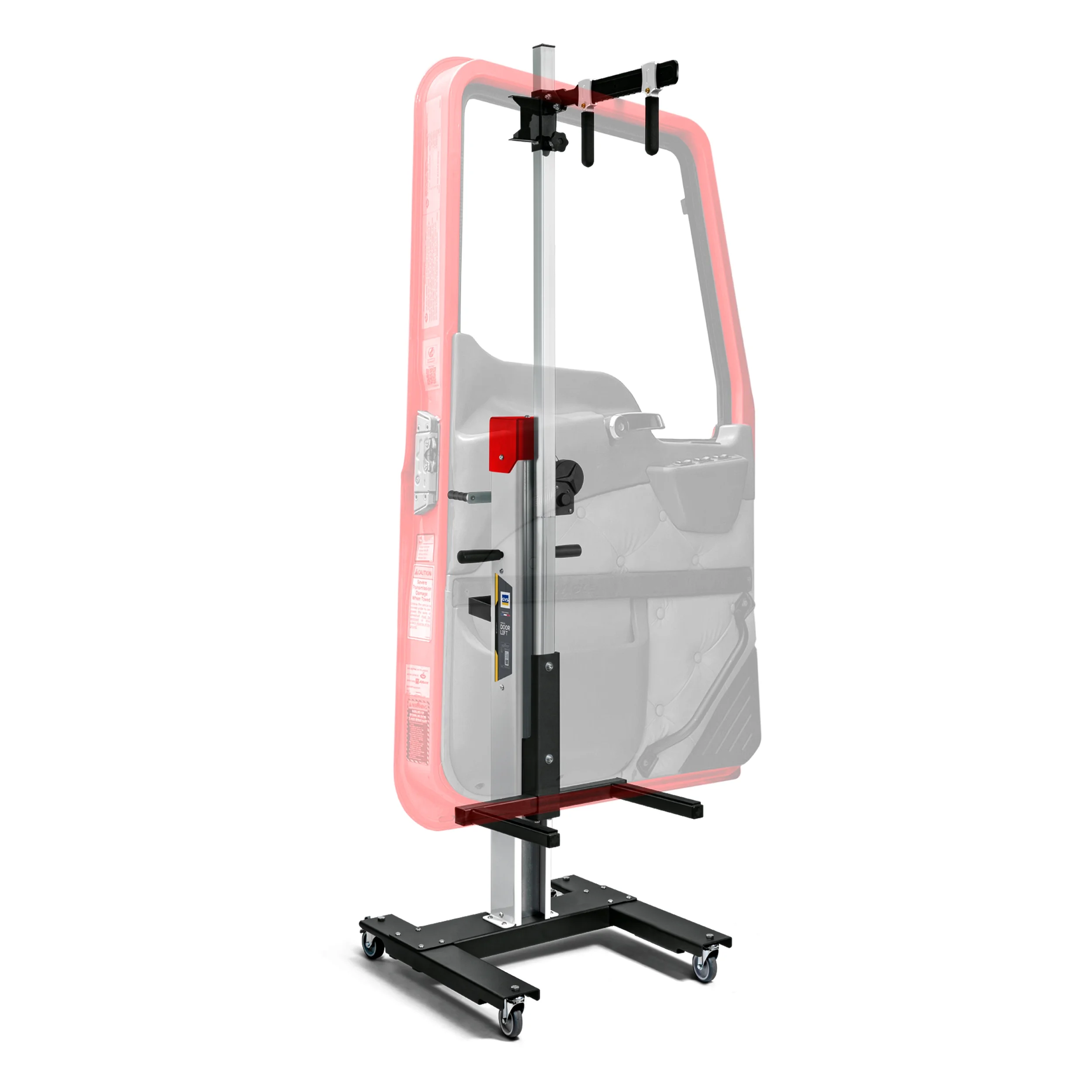 SUPPORT ERGONOMIQUE POUR MANUTENTION DE PORTIERE