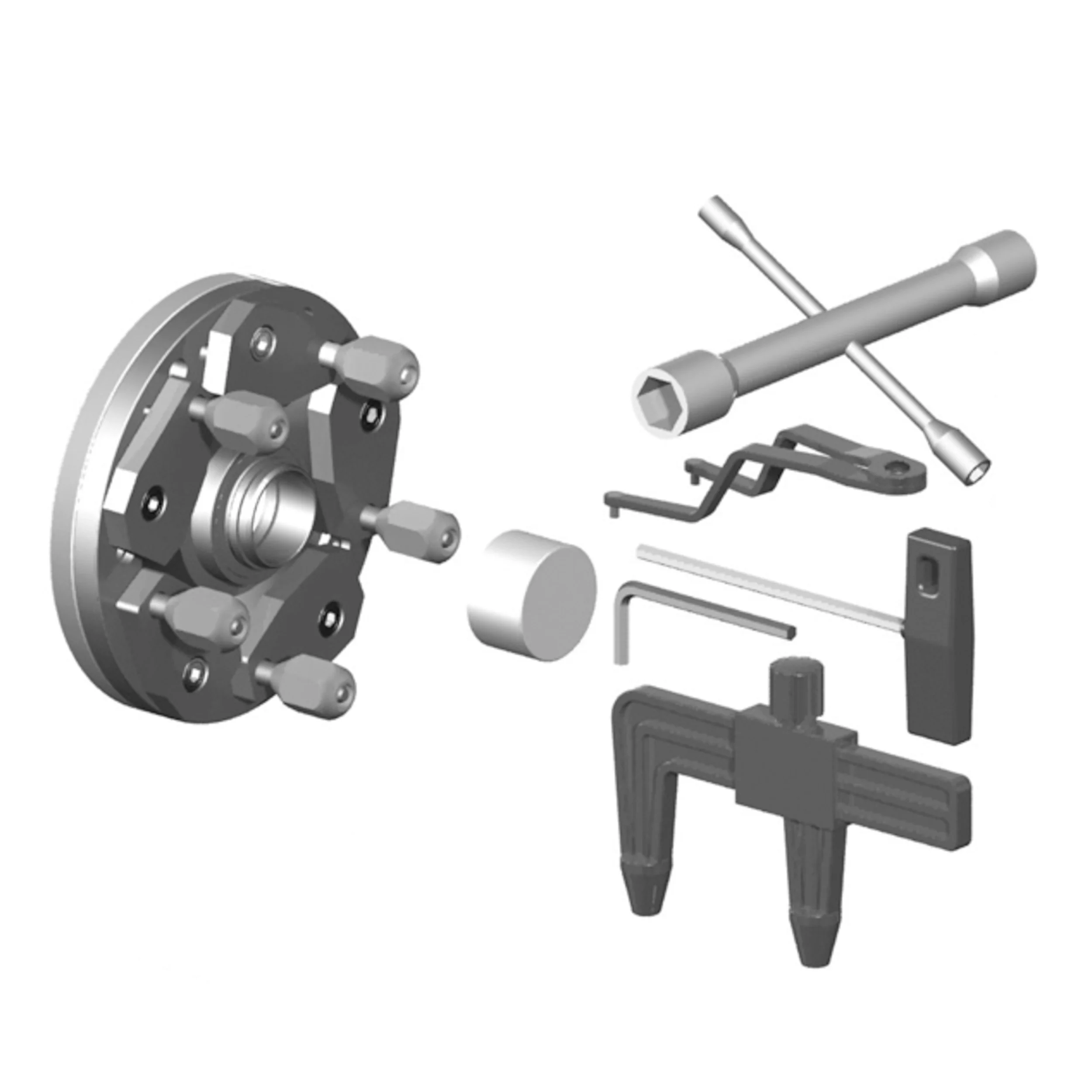 PLATEAU UNIVERSEL 3,4 ET 5 TROUS