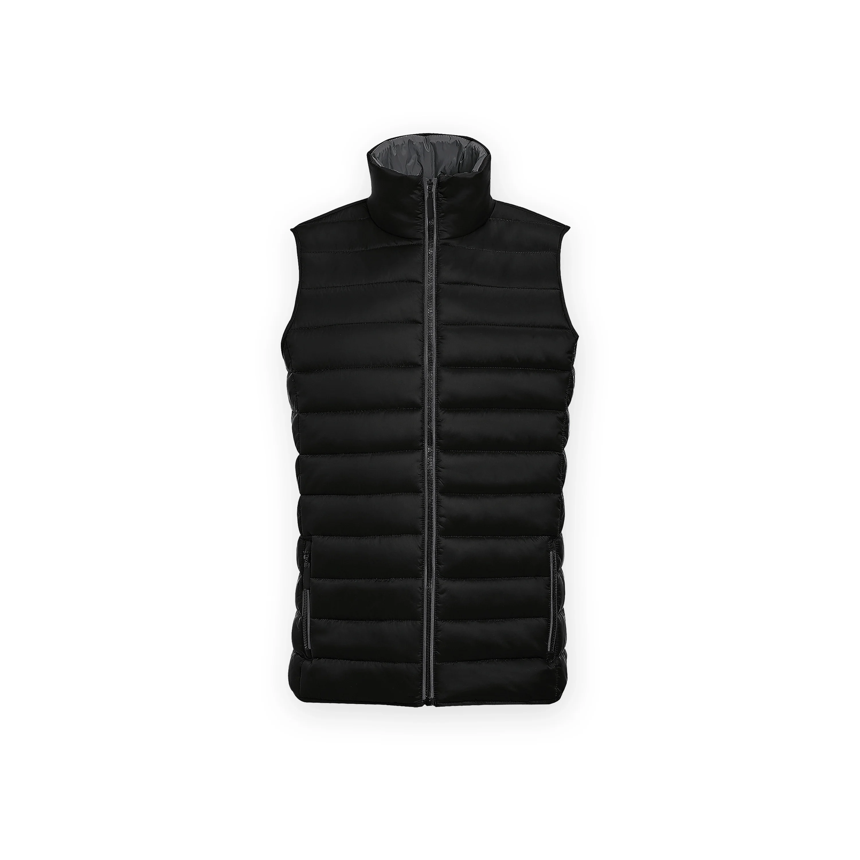 BODYWARMER MATELLASSÉ - SANS MANCHE