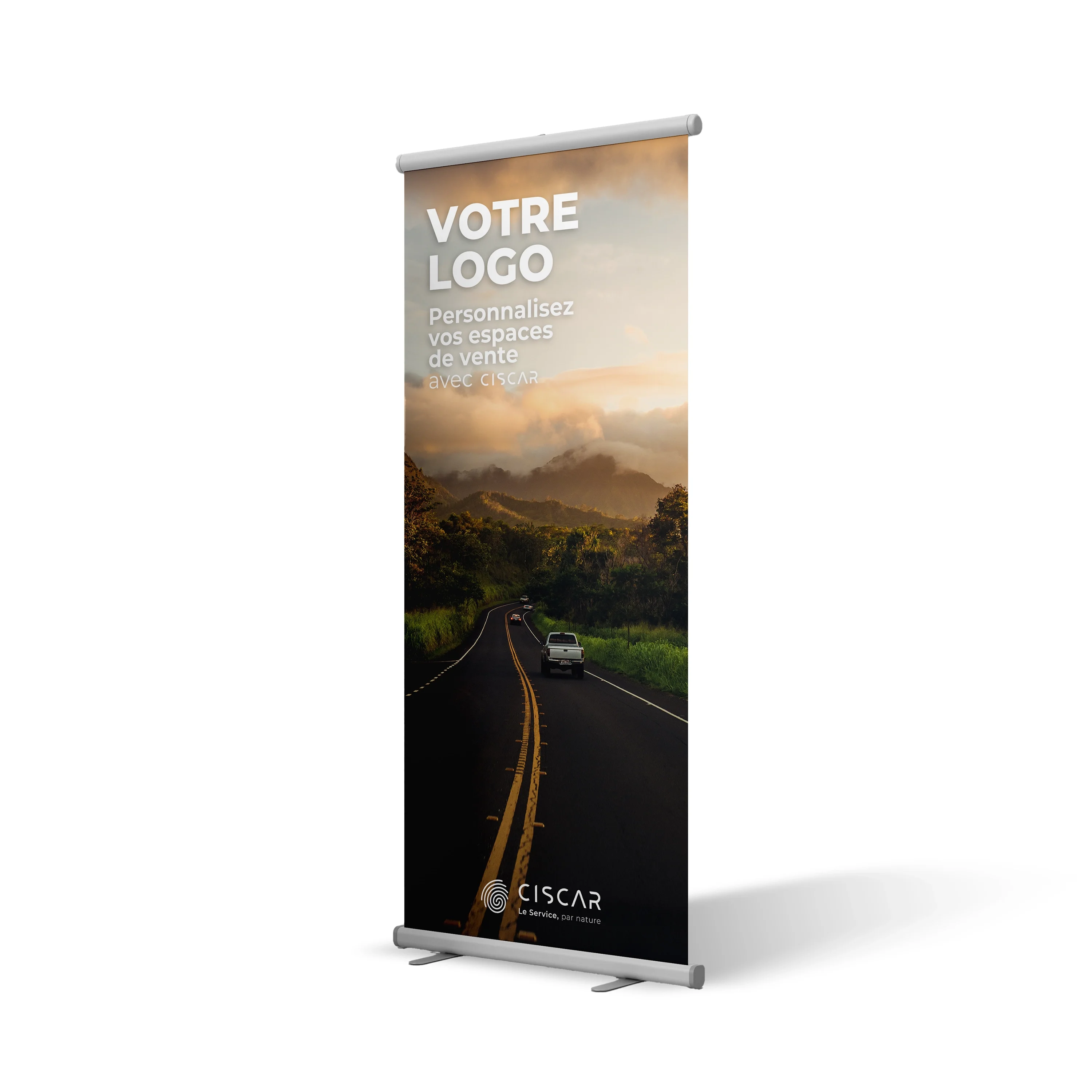 ROLL UP STANDARD DIMENSION : 80 X 200CM