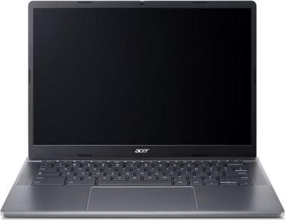 Acer Chromebook Plus 514 CBE574-1 - AMD Ryzen 5 - 7520C / jusqu'à 4.3 GHz - Chrome OS - Radeon 610M - 8 Go RAM - 128 Go SSD - 14" IPS 1920 x 1200 - Wi-Fi 6E - gris acier - clavier : Français