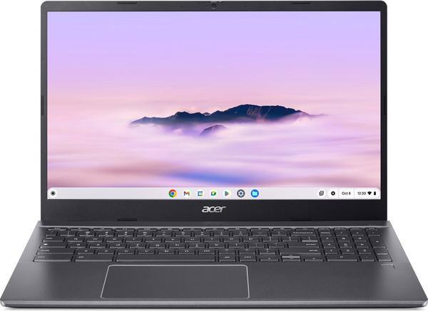 Acer Chromebook Plus Enterprise 515 CBE595-2 - Intel Core i5 - 1335U / jusqu'à 4.6 GHz - Chrome OS - Carte graphique Intel Iris Xe - 8 Go RAM - 128 Go SSD - 15.6" IPS 1920 x 1080 (Full HD) - Wi-Fi 6E - gris acier - clavier : Français