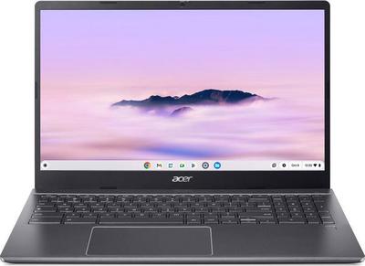 Acer Chromebook Plus Enterprise 515 CBE595-2 - Intel Core i5 - 1335U / jusqu'à 4.6 GHz - Chrome OS - Carte graphique Intel Iris Xe - 8 Go RAM - 128 Go SSD - 15.6" IPS 1920 x 1080 (Full HD) - Wi-Fi 6E - gris acier - clavier : Français