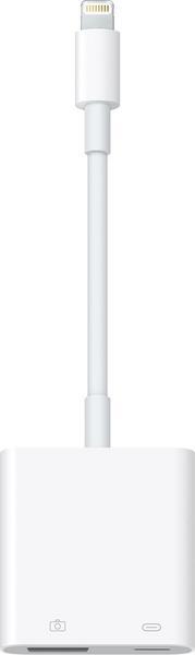 Apple - Adaptateur Lightning - Lightning mâle pour USB, Lightning femelle