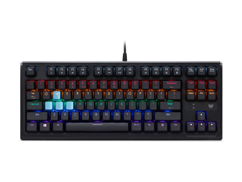 Acer Predator Aethon 301 TKL - Clavier - rétro-éclairé - commutateur : Gateron Blue - noir - Pour la vente au détail