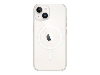 Apple - Coque de protection pour téléphone portable - compatibilité avec MagSafe - polycarbonate - clair - pour iPhone 14