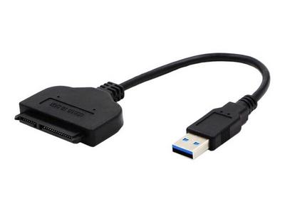 DLH - Contrôleur de stockage - 2.5", 3.5" - SATA 6Gb/s - USB 3.0 - noir