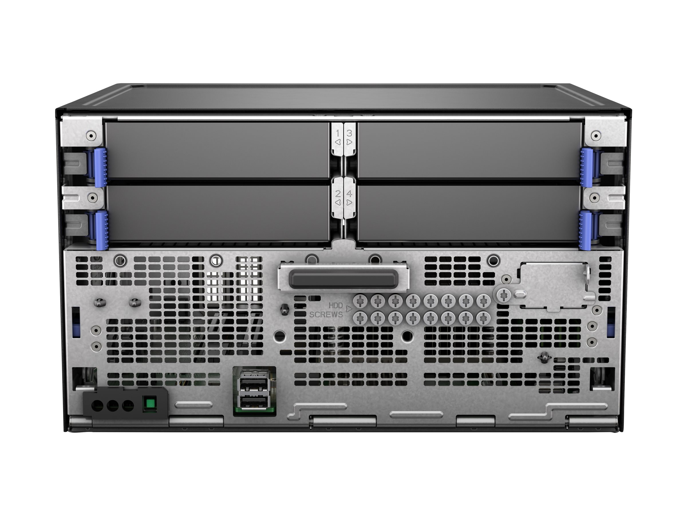 HPE ProLiant MicroServer Gen11 G7400 2c 16GB-U 4LFF-NHP 1TB HDD 180W Ext PS EMEA Cmp Module Server