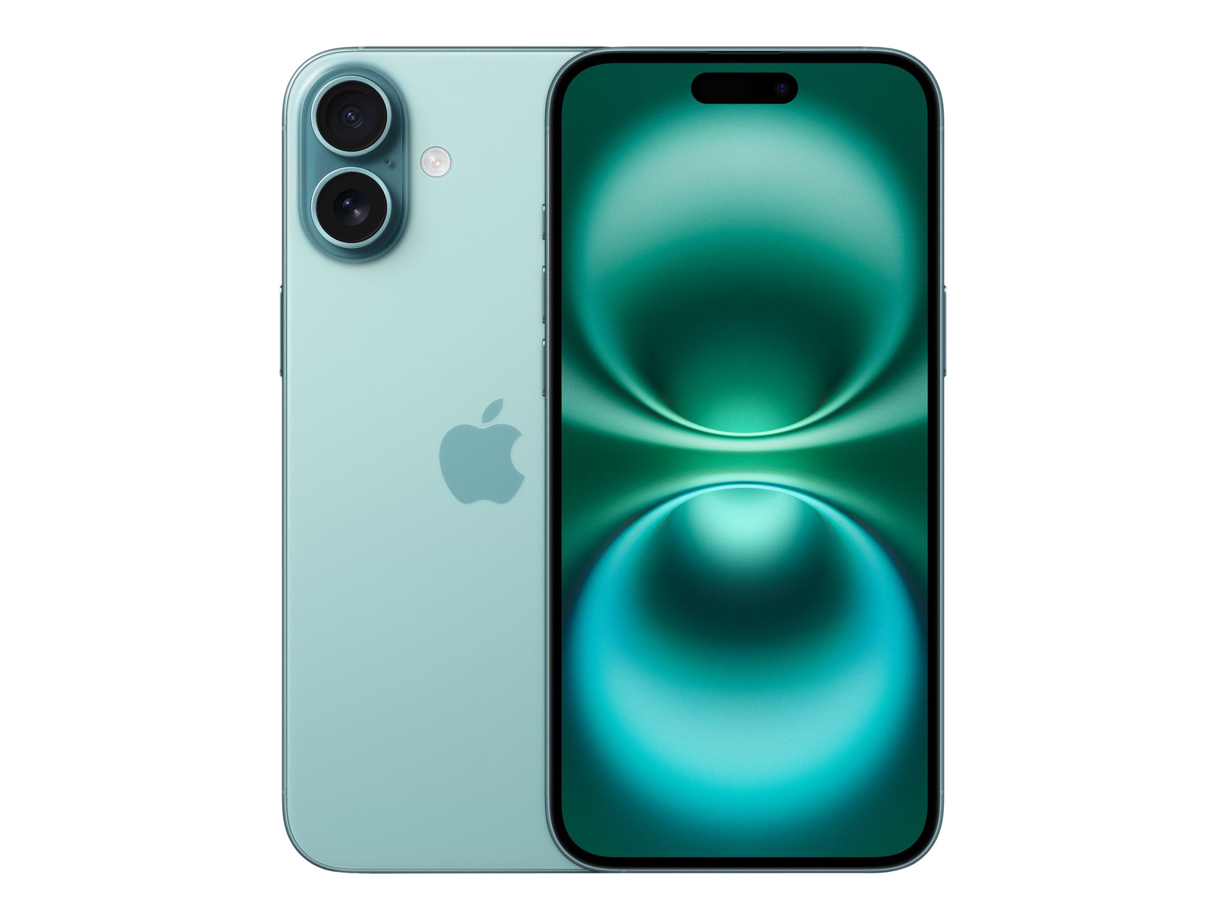 Apple iPhone 16 Plus - 5G smartphone - double SIM / Mémoire interne 256 Go - écran OEL - 6.7" - 2796 x 1290 pixels - 2x caméras arrière 48 MP, 12 MP - front camera 12 MP - teal