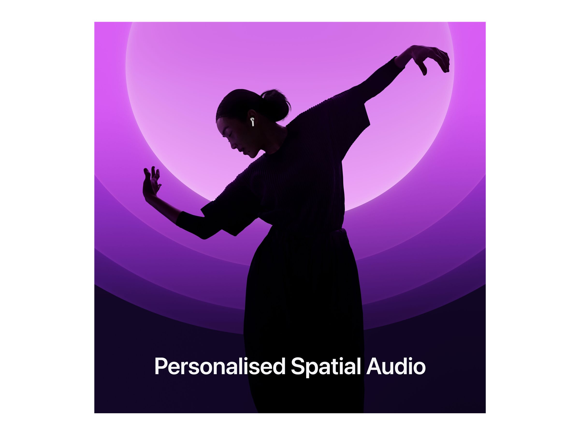 Apple AirPods 4 - Écouteurs sans fil avec micro - embout auriculaire - Bluetooth - blanc