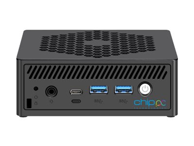 Chip PC iX PC Mini LXD1288W - Client léger - mini PC 1 x Celeron N4000 / jusqu'à 2.6 GHz - RAM 8 Go - flash - eMMC 128 Go - UHD Graphics 600 - Gigabit Ethernet - Chip PC Thinx - moniteur : aucun