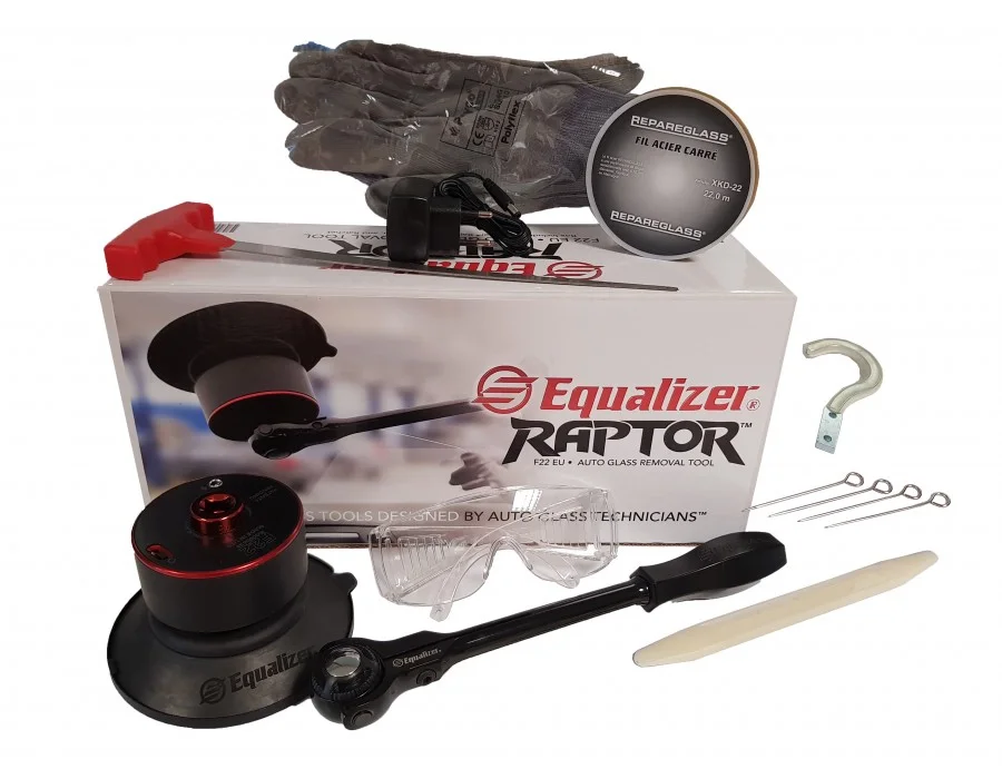 SYSTÈME DÉCOUPE PARE BRISE À CLIQUET 