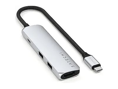 Satechi 4-in-1 - Station d'accueil - USB-C / USB 3.2 Gen 2 x 2 - HDMI