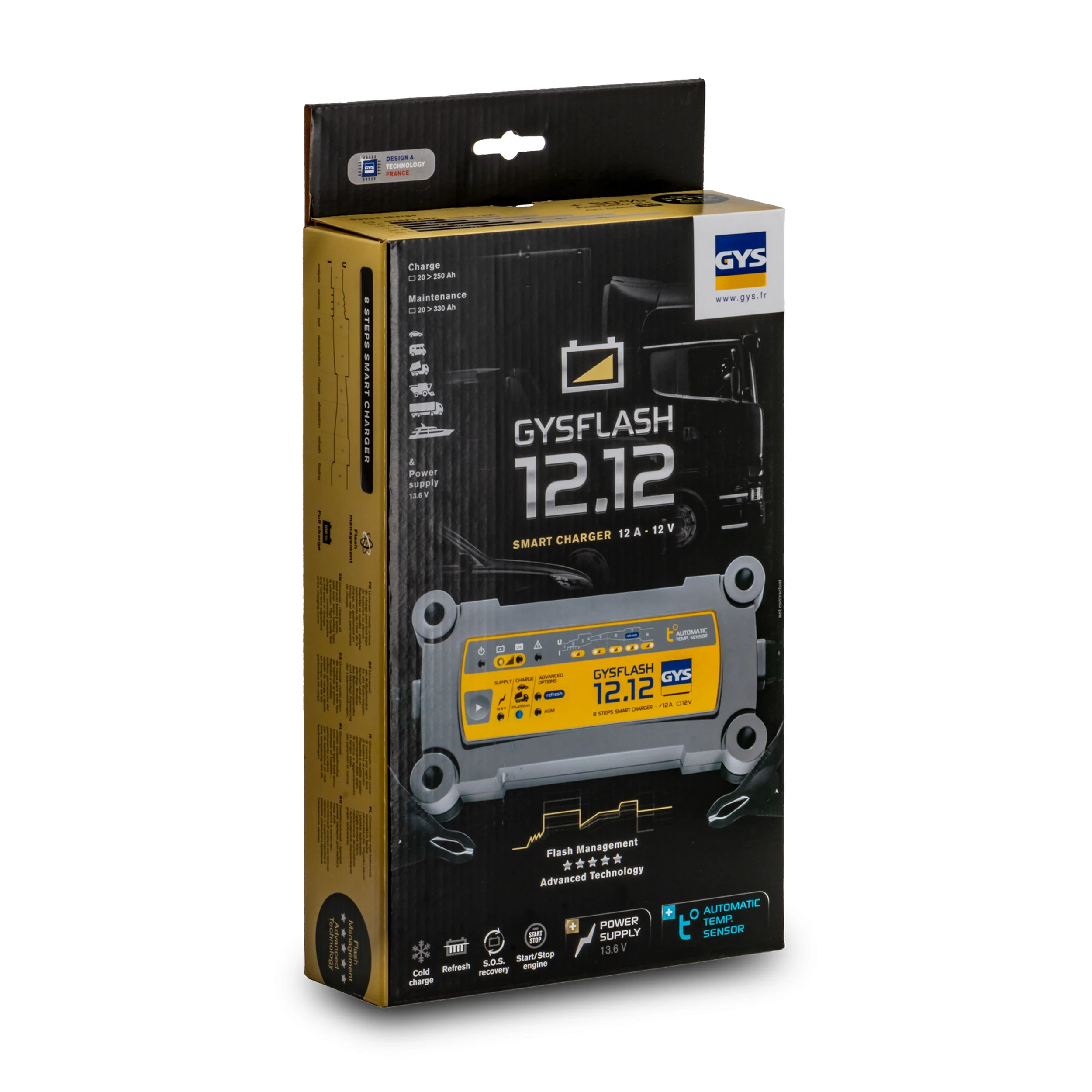 CHARGEUR DE BATTERIE GYSFLASH 12.12