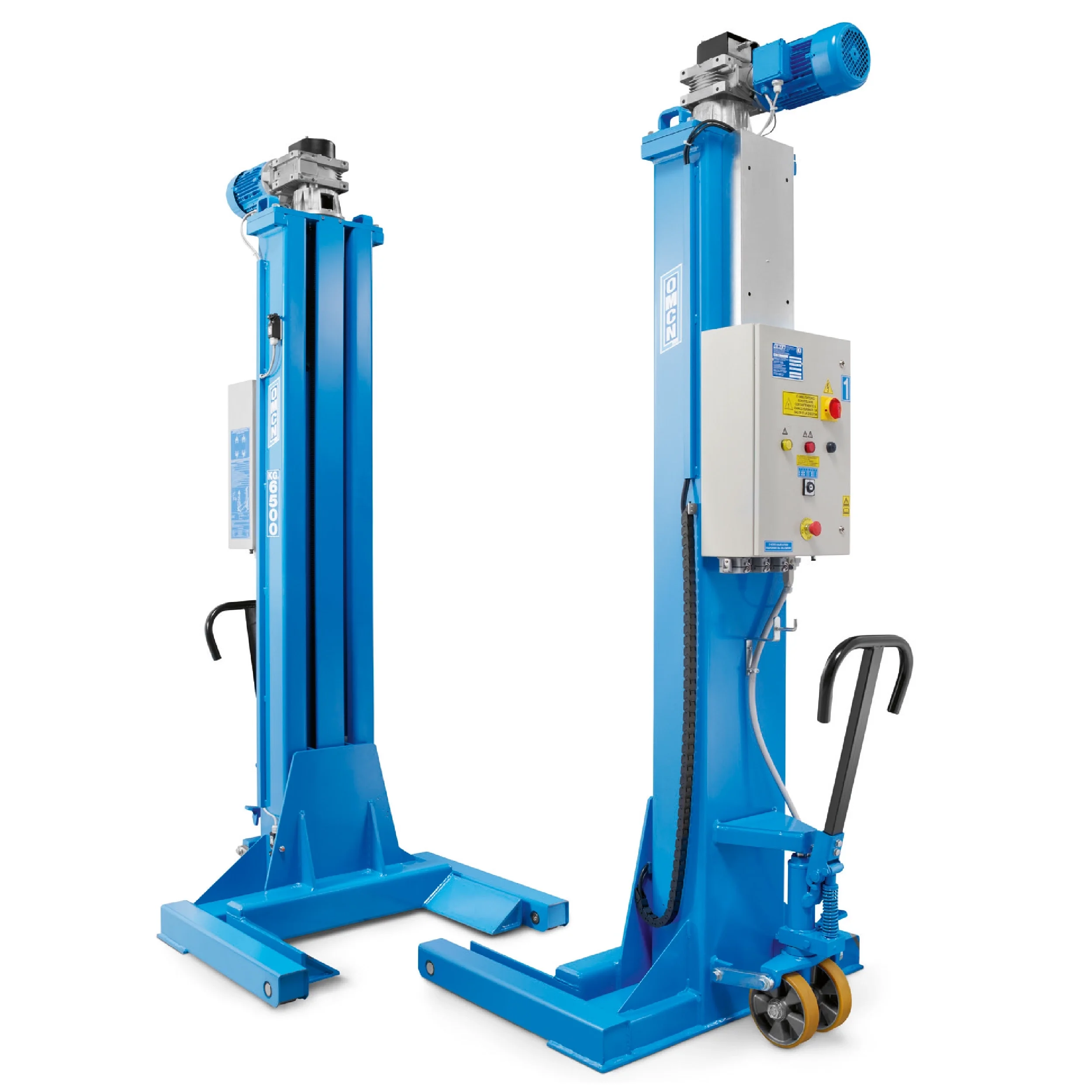 ELEVATEUR COLONNES MOBILES ELECTROMECANIQUE 