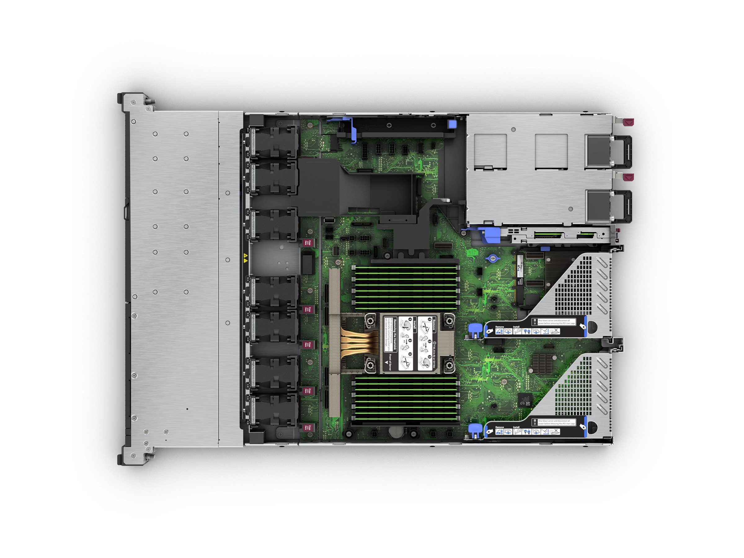HPE ProLiant DL320 Gen11 - Serveur - Montable sur rack 1U - 2 voies - 1 x Xeon Silver 4510 / jusqu'à 4.1 GHz - RAM 64 Go - SATA/SAS/NVMe - hot-swap 2.5" baie(s) - SSD 2 x 480 Go - Gigabit Ethernet - Aucun SE fourni - moniteur : aucun - Smart Choice