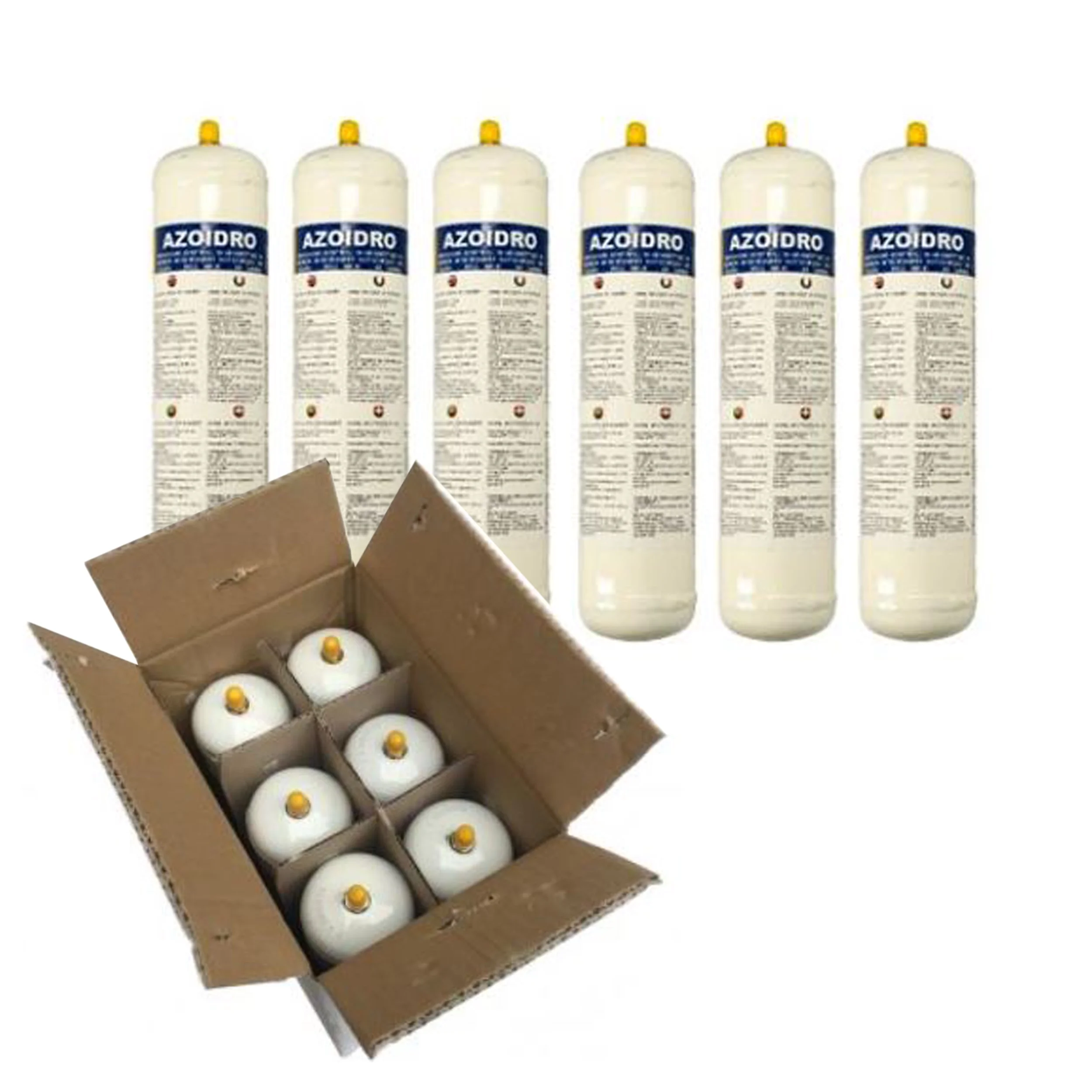 PACK DE 6 CARTOUCHES DE 1L FORMING GAZ